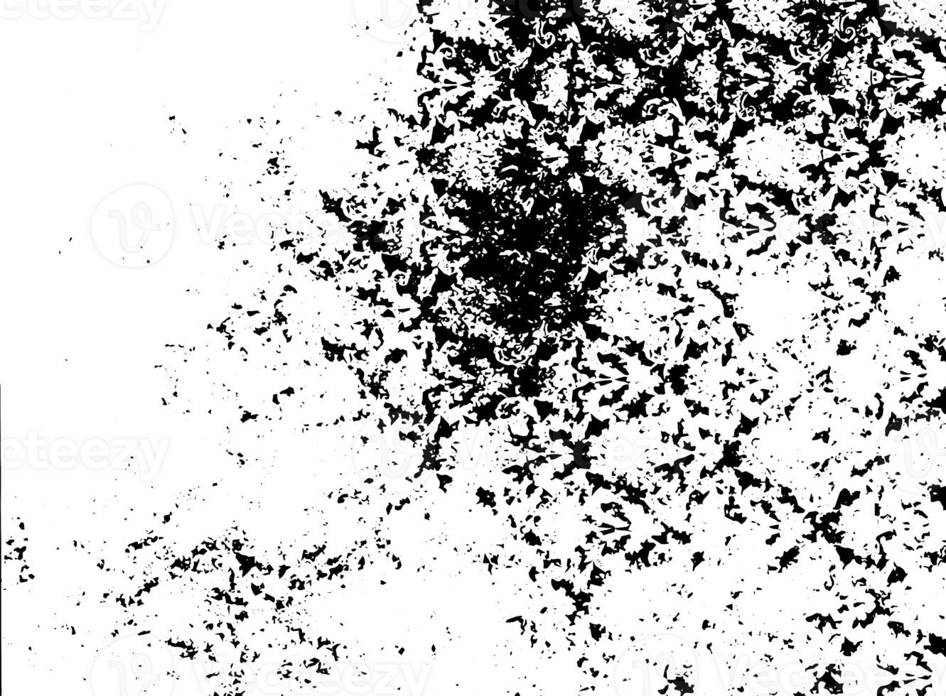 Rustic grunge texture with grain and stains. Abstract noise background. Graphic illustration with transparent background. png