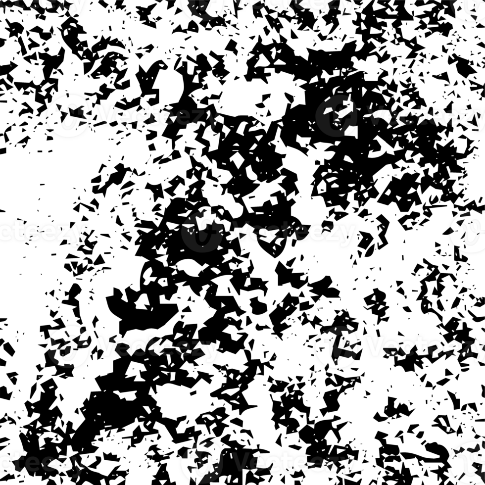 Rustic grunge texture with grain and stains. Abstract noise background. Graphic illustration with transparent background. png