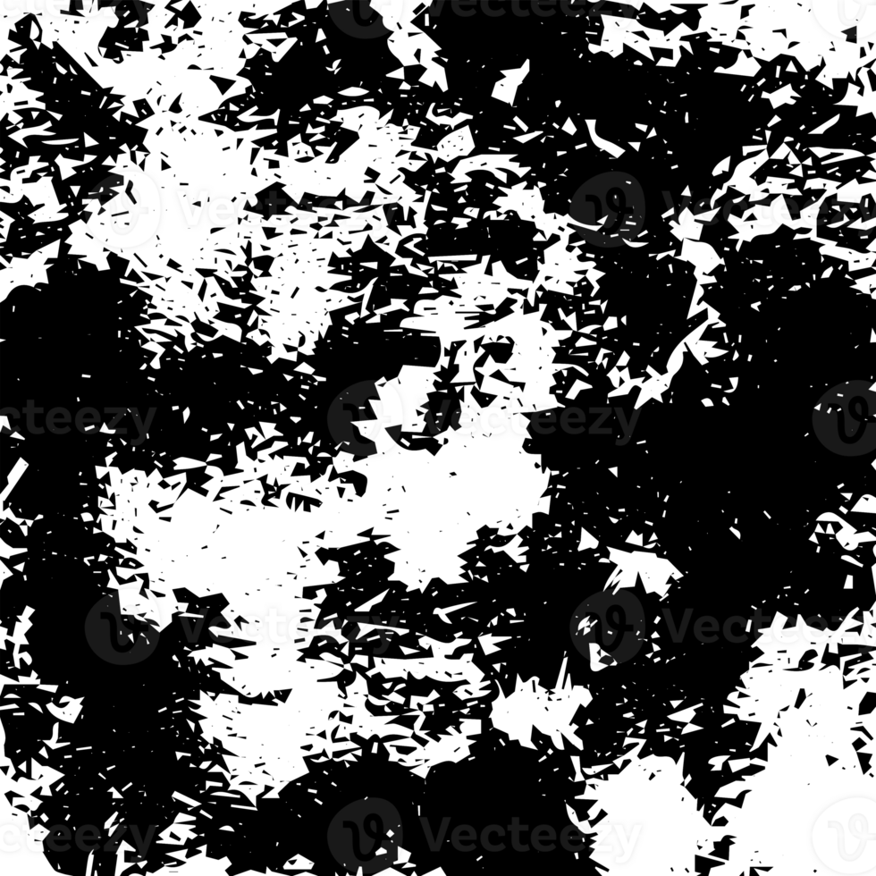 Rustic grunge texture with grain and stains. Abstract noise background. Graphic illustration with transparent background. png