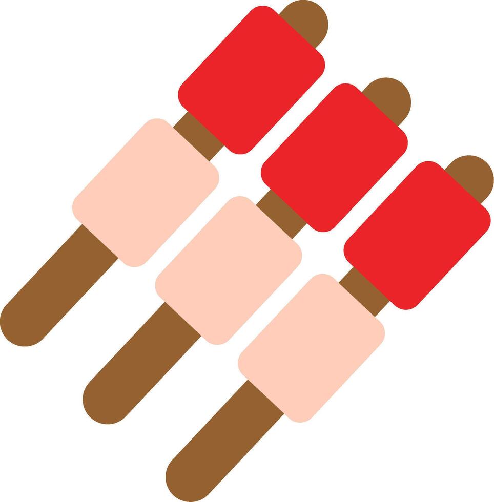 Marshmallows Flat Icon vector