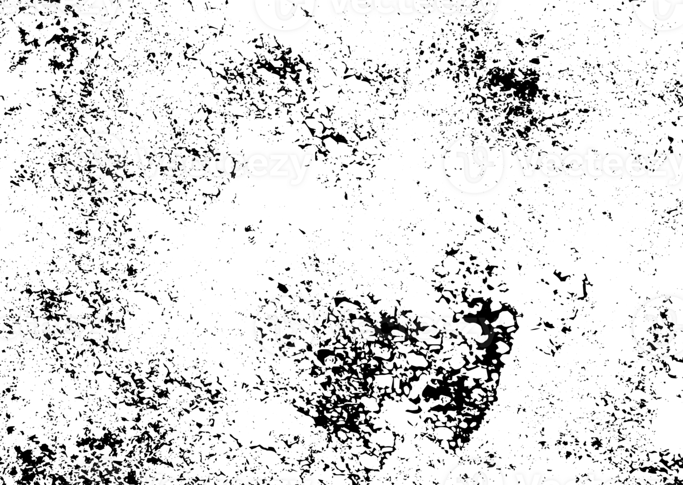 Rustic grunge texture with grain and stains. Abstract noise background. Graphic illustration with transparent background. png
