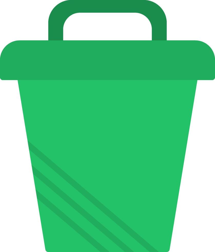 Trash Can Flat Icon 43304420 Vector Art at Vecteezy