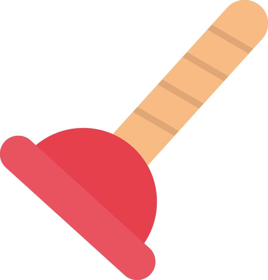 Plunger Flat Icon vector