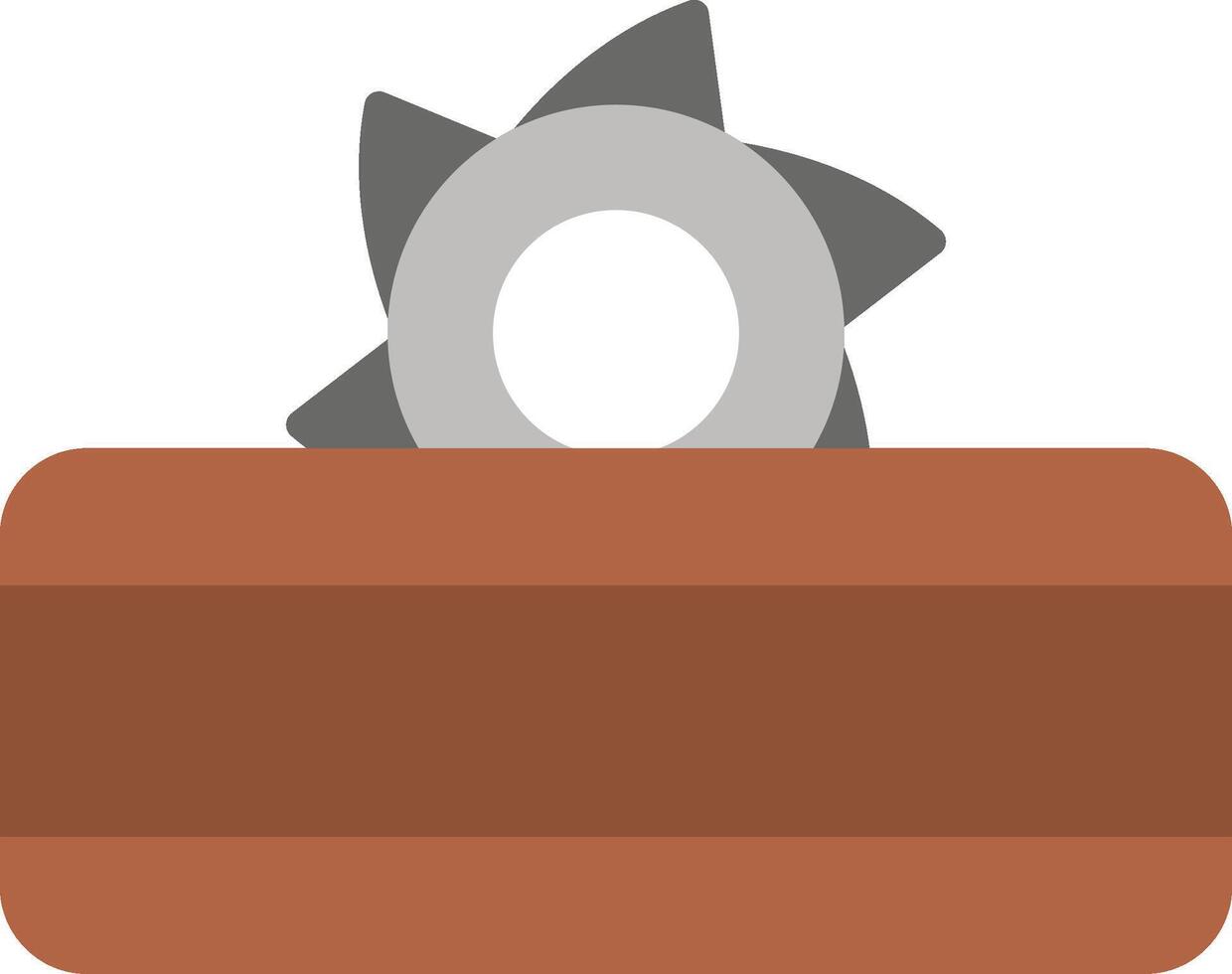 Circular Saw Flat Icon vector
