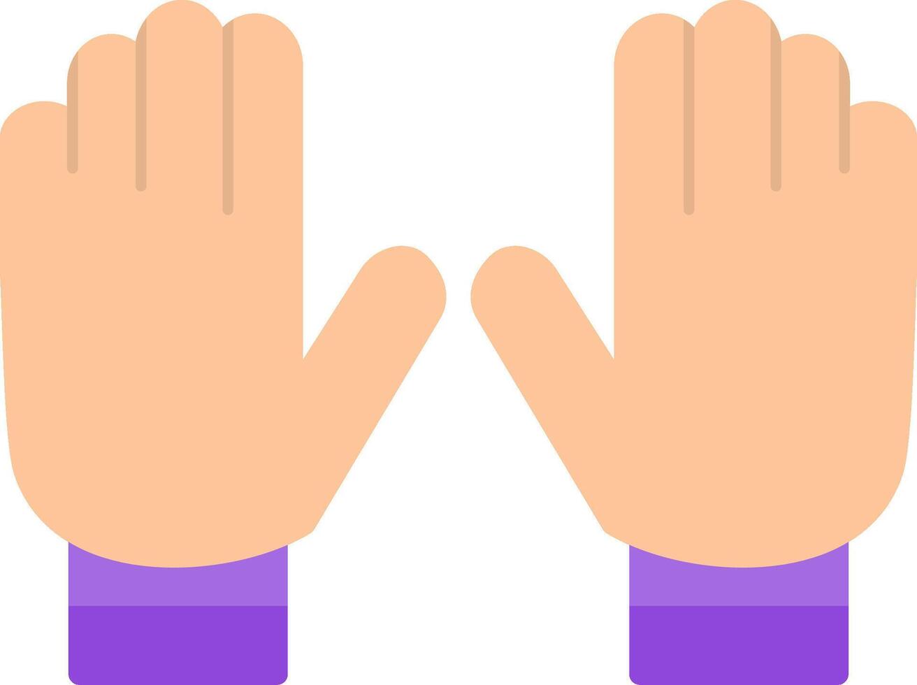 Glove Flat Icon vector