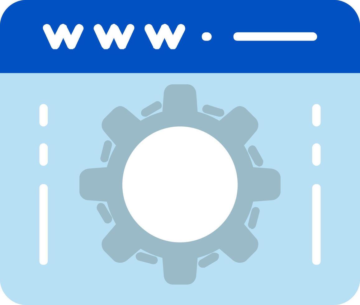 Web Optimization Flat Icon vector