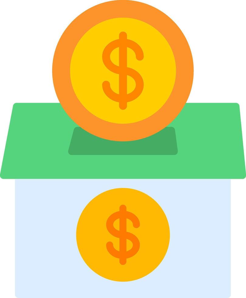 Donation Flat Icon vector