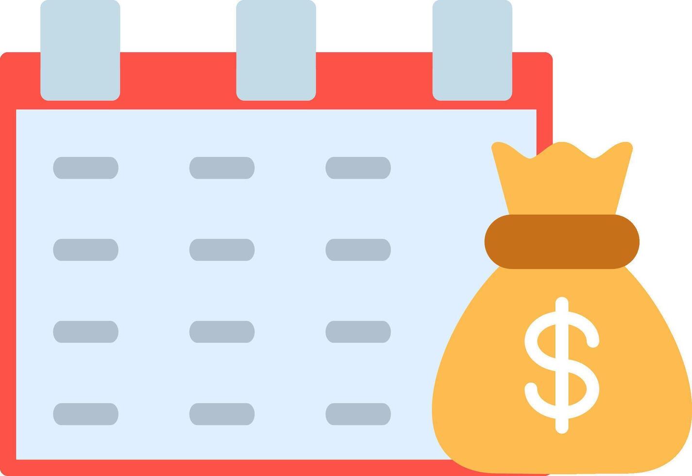 Calendar Flat Icon vector