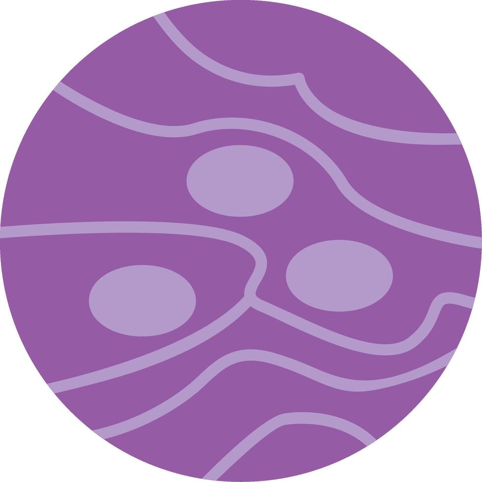 Planet Flat Icon vector