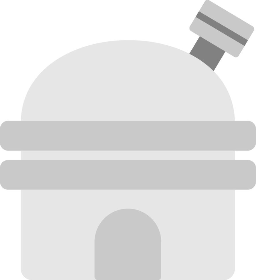 Observatory Flat Icon vector