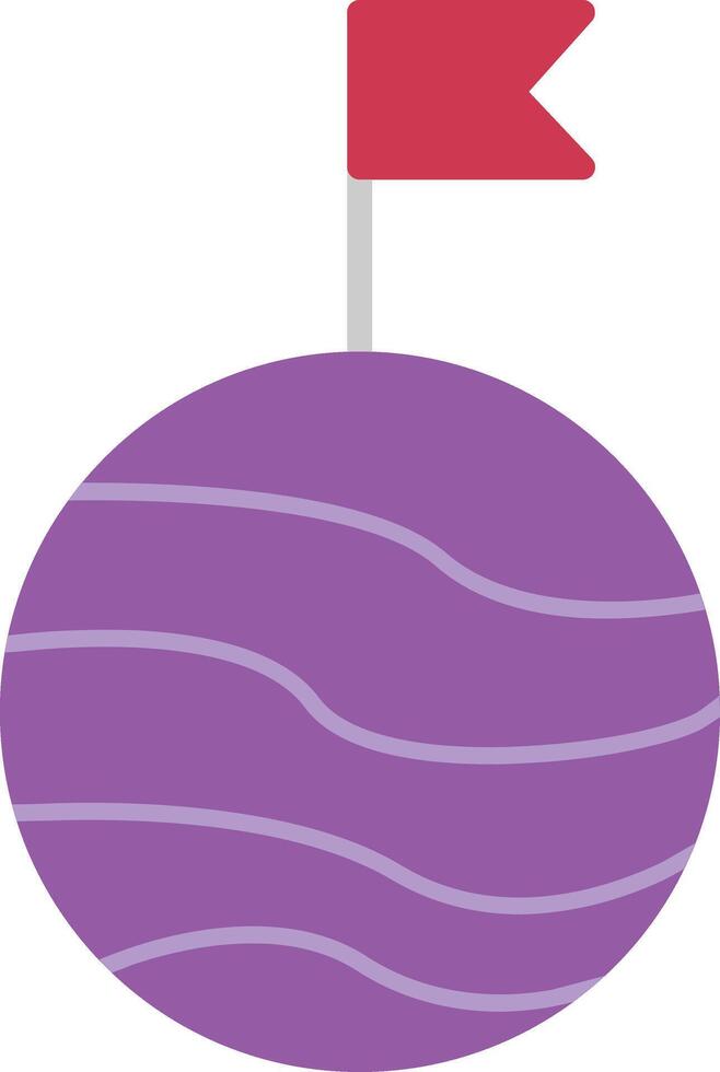 Planet Flat Icon vector