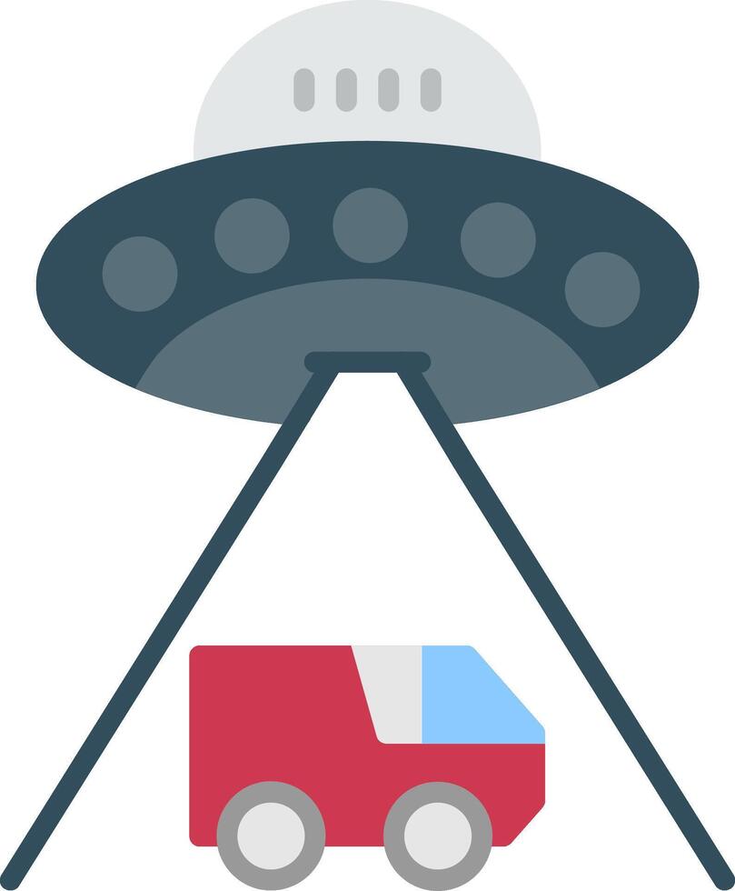 Ufo Flat Icon vector