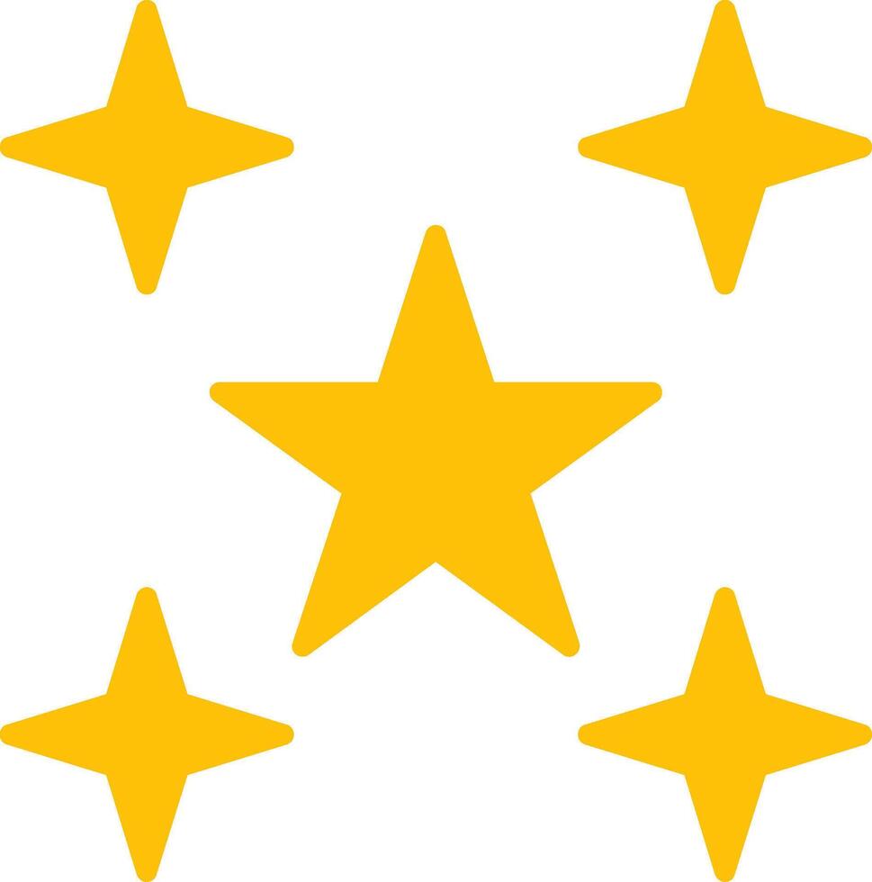 Stars Flat Icon vector