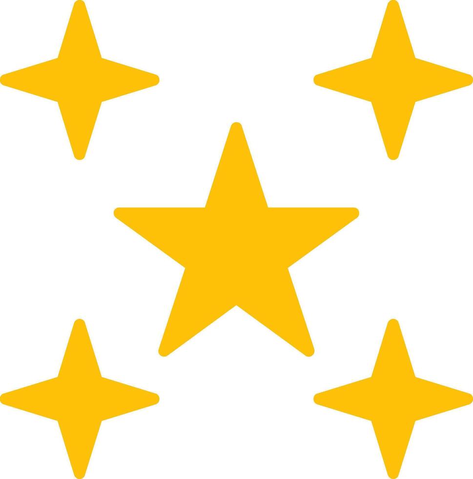 Stars Flat Icon vector