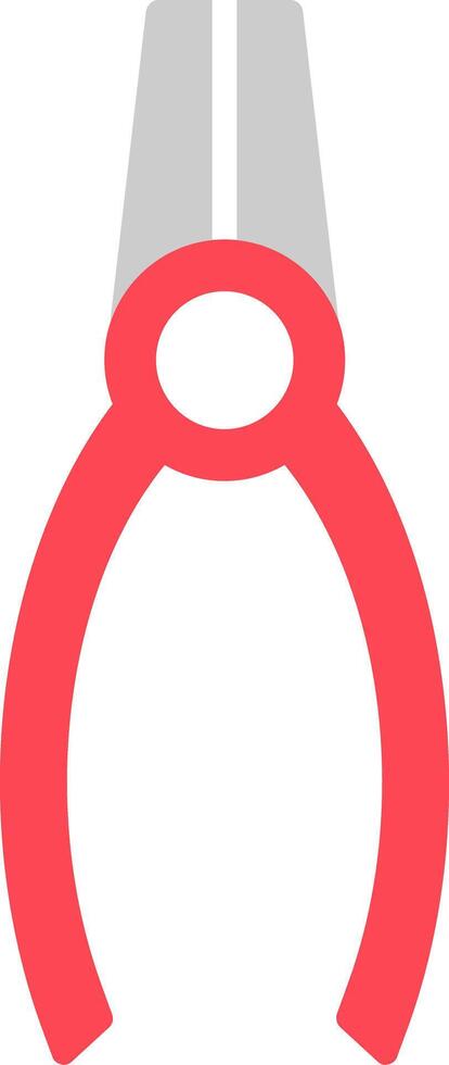 Pliers Flat Icon vector