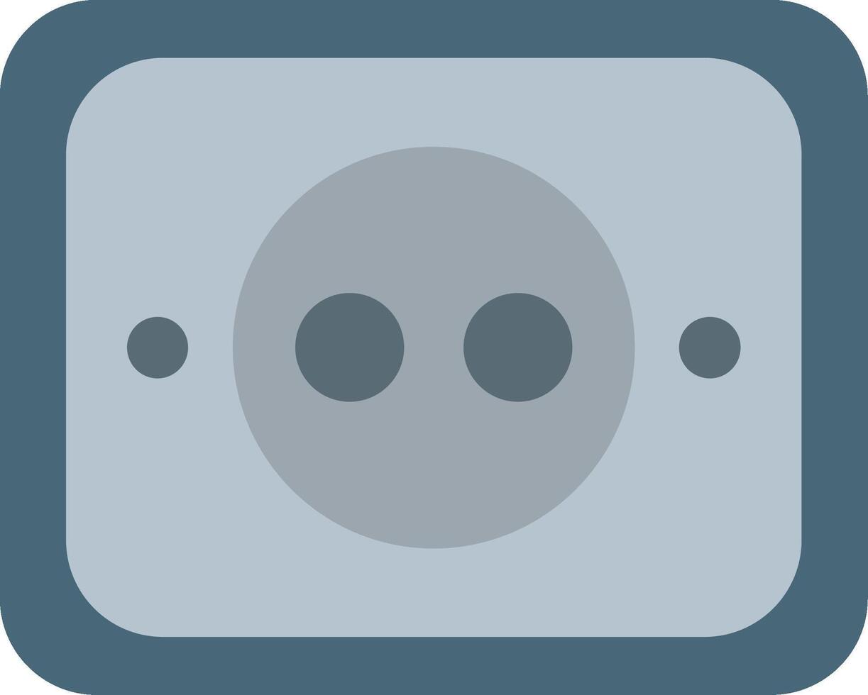 Socket Flat Icon vector
