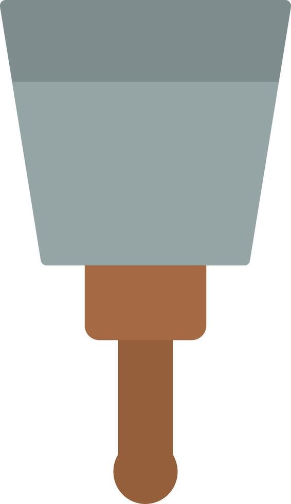Putty Knife Flat Icon vector