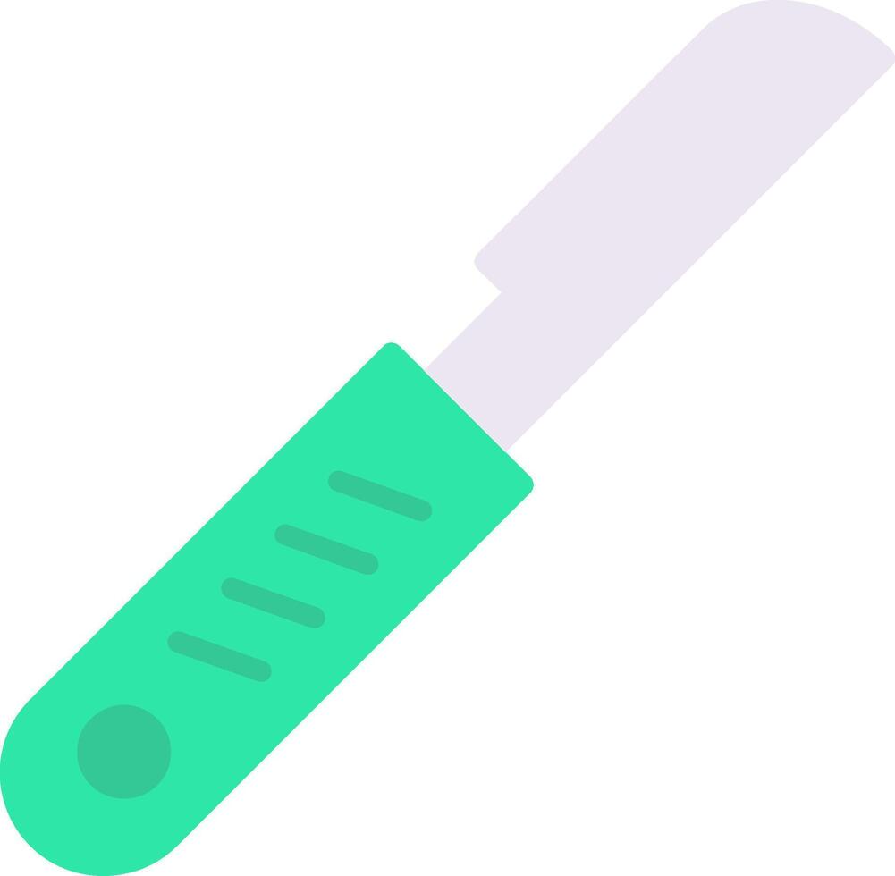 Scalpel Flat Icon vector