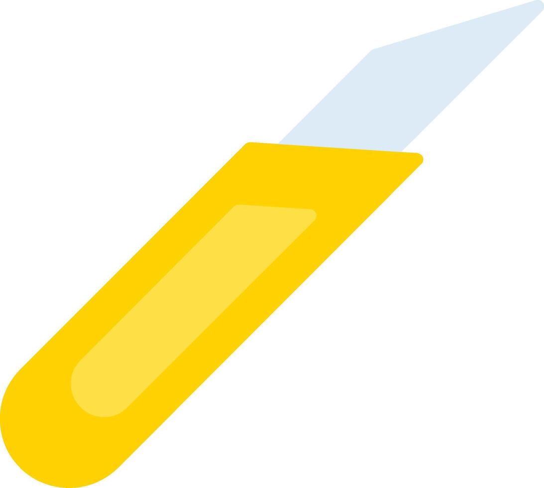 Utility Knife Flat Icon vector