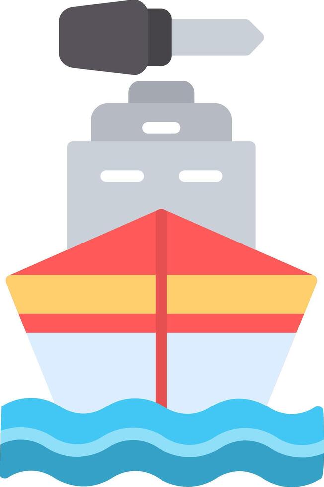 Boat Flat Icon vector