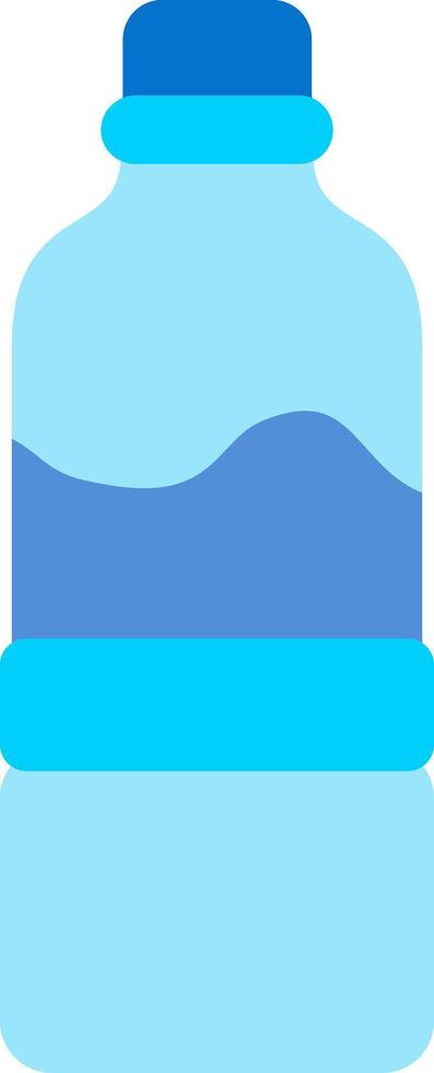 Water Bottle Flat Icon vector