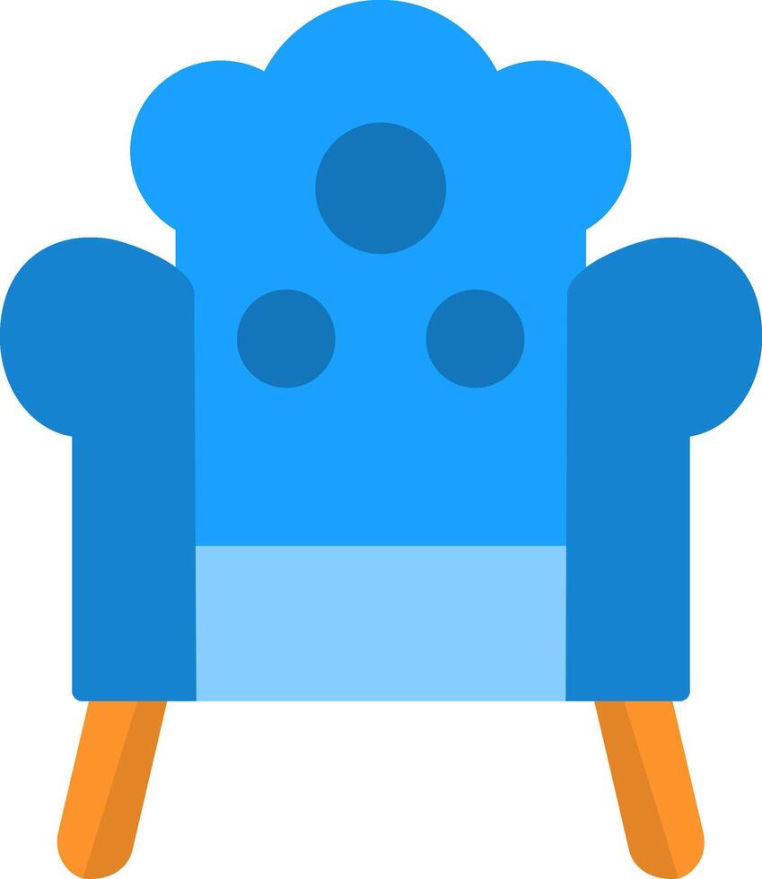 Armchair Flat Icon vector