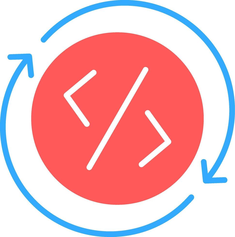 Development Flat Icon vector