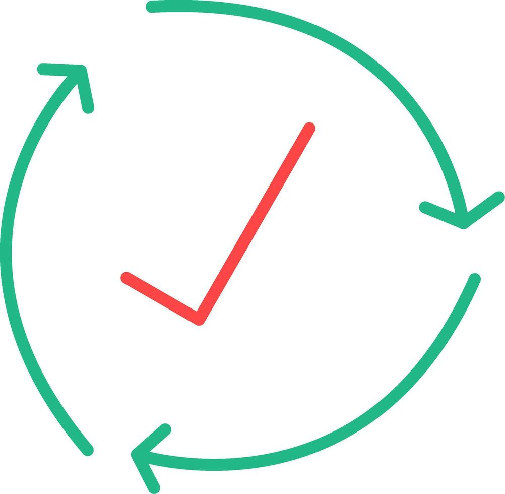 Cycle Flat Icon vector