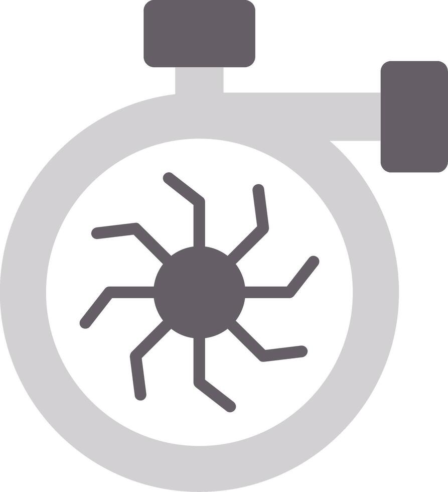 Turbo Engine Flat Icon vector