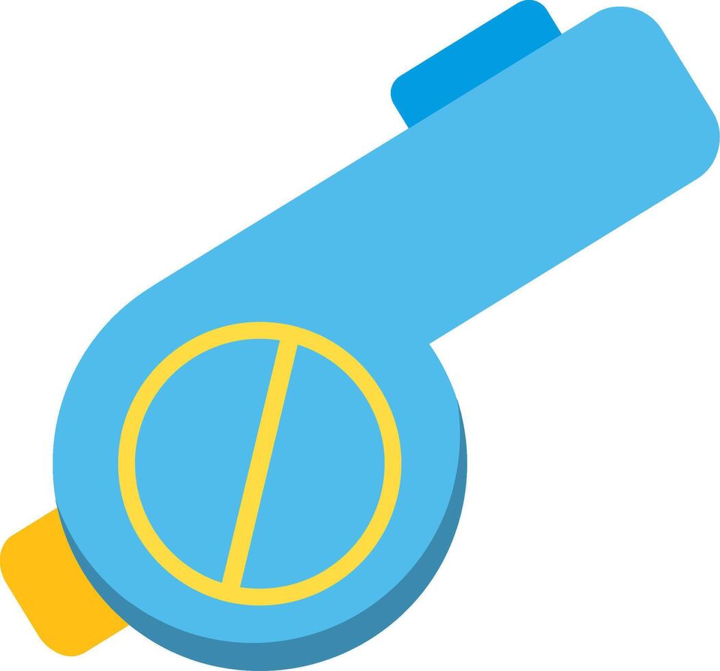 Whistle Flat Icon vector