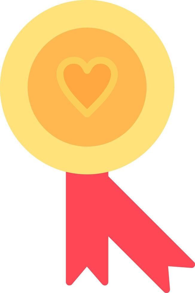 Medal Flat Icon vector