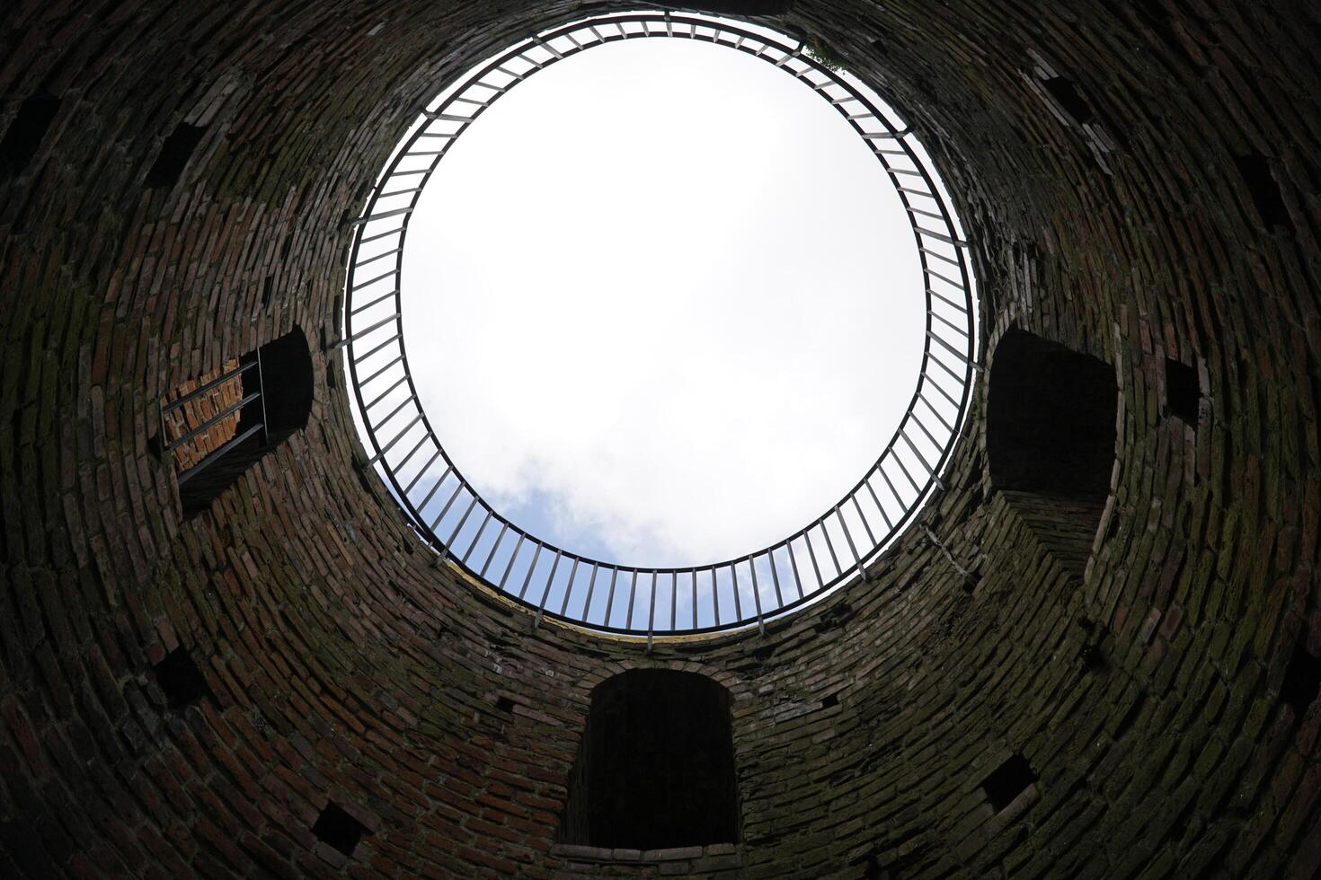 Czersk, Poland - March 24th, 2024 - Inside the tower at Masovian Dukes Castle photo