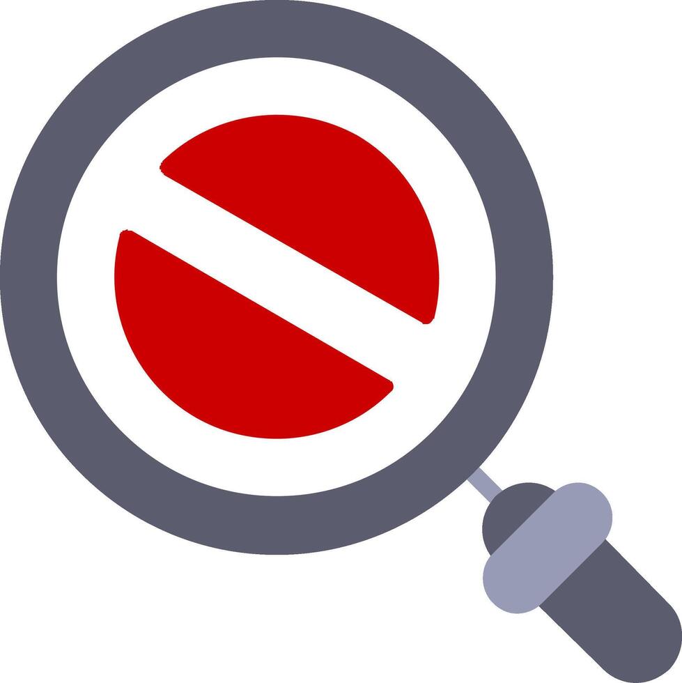 Prohibited Flat Icon vector