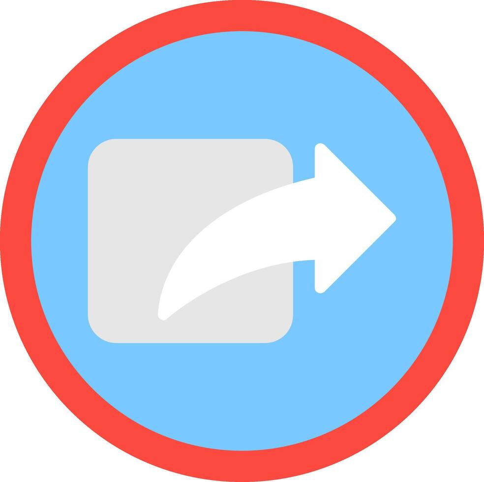 Share Flat Icon vector