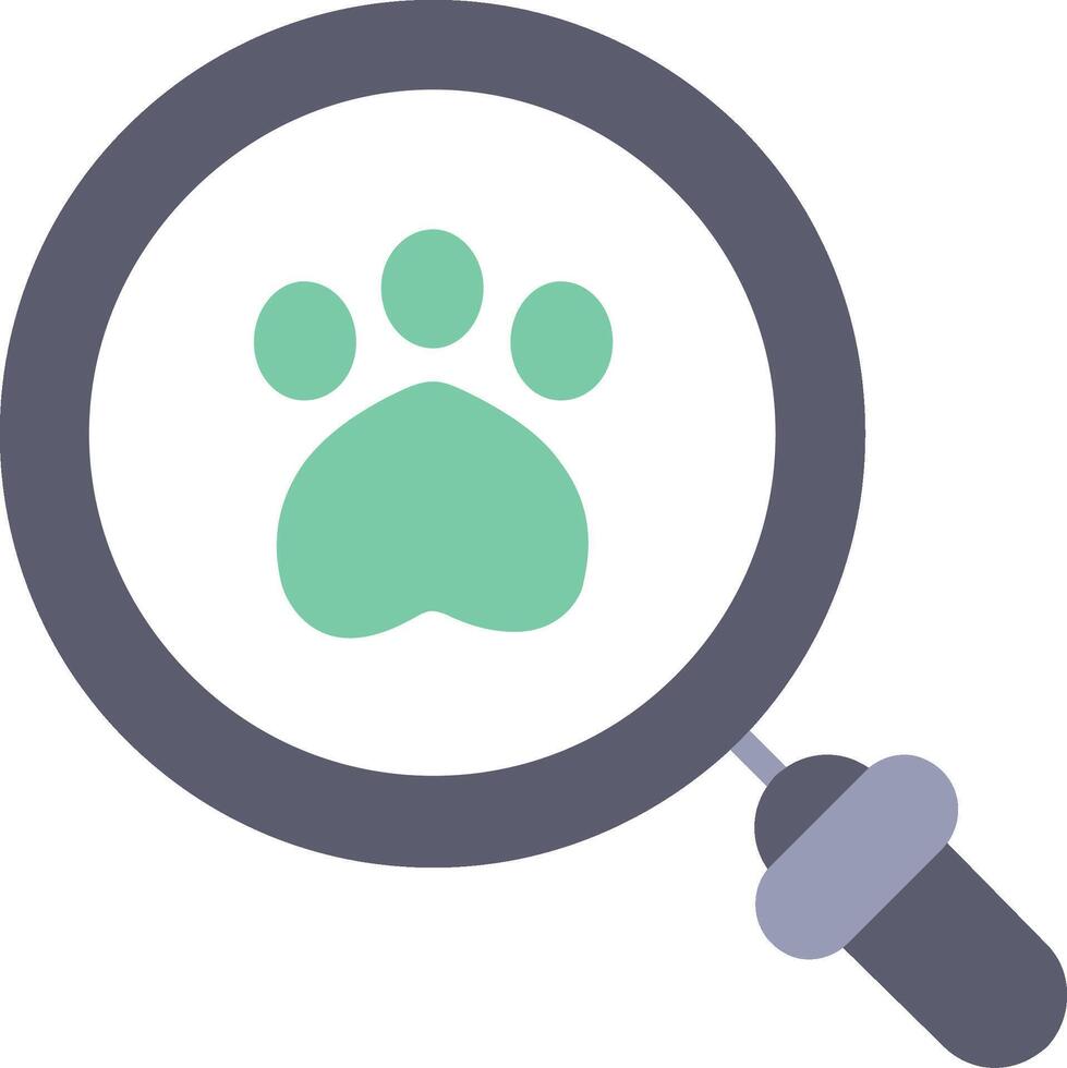 Footprint Flat Icon vector