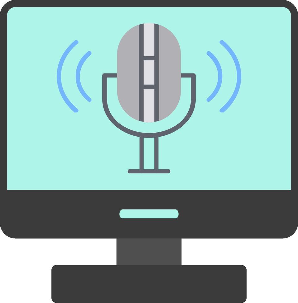 Computer Flat Icon 43306042 Vector Art at Vecteezy