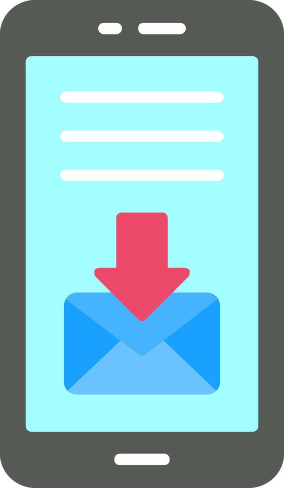 Mail Flat Icon vector