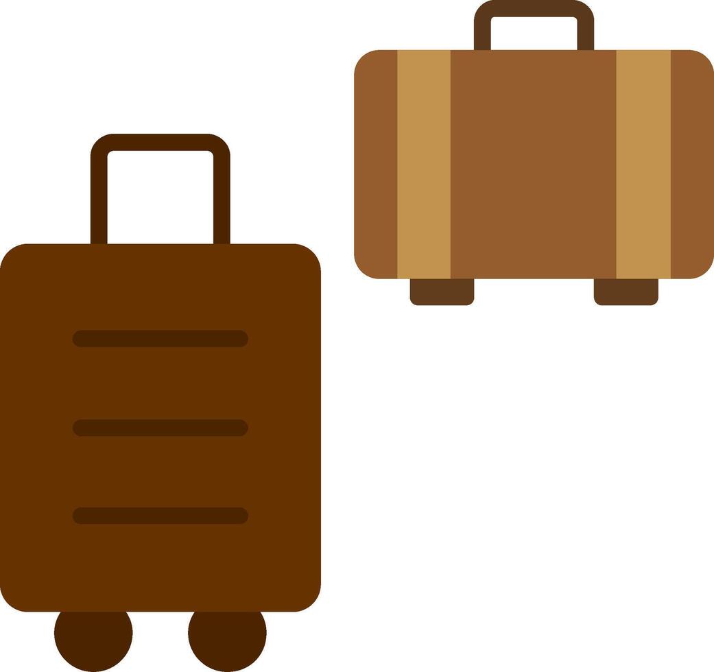 Bags Flat Icon vector