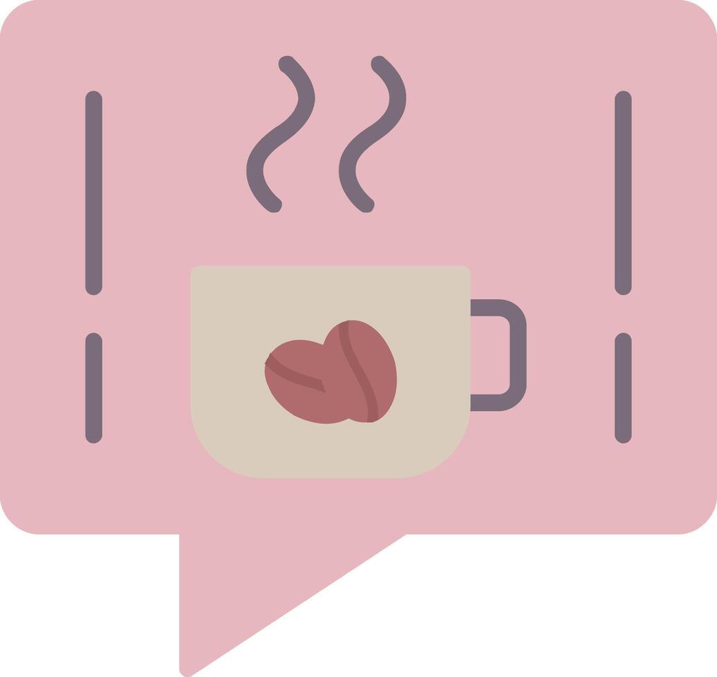 Chat Flat Icon vector