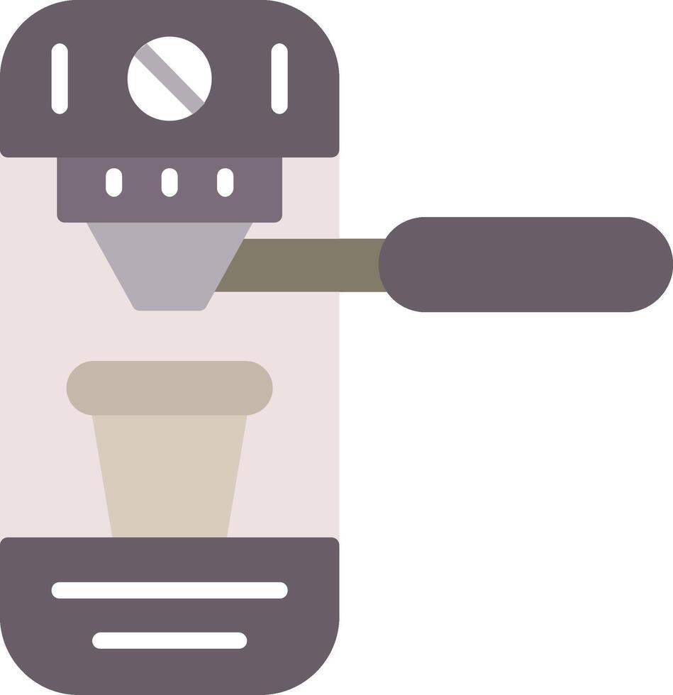 Coffee Machine Flat Icon vector