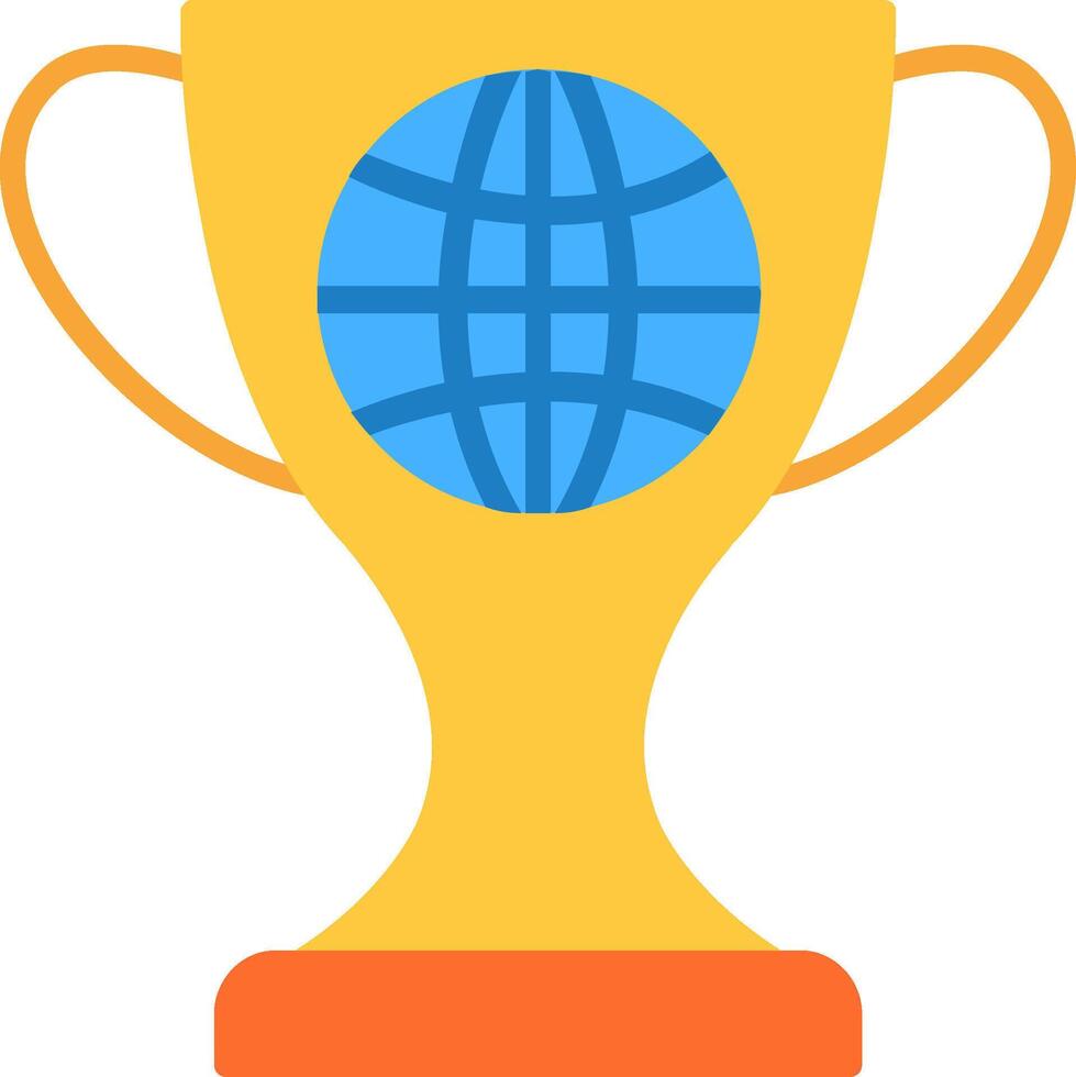 World Flat Icon vector