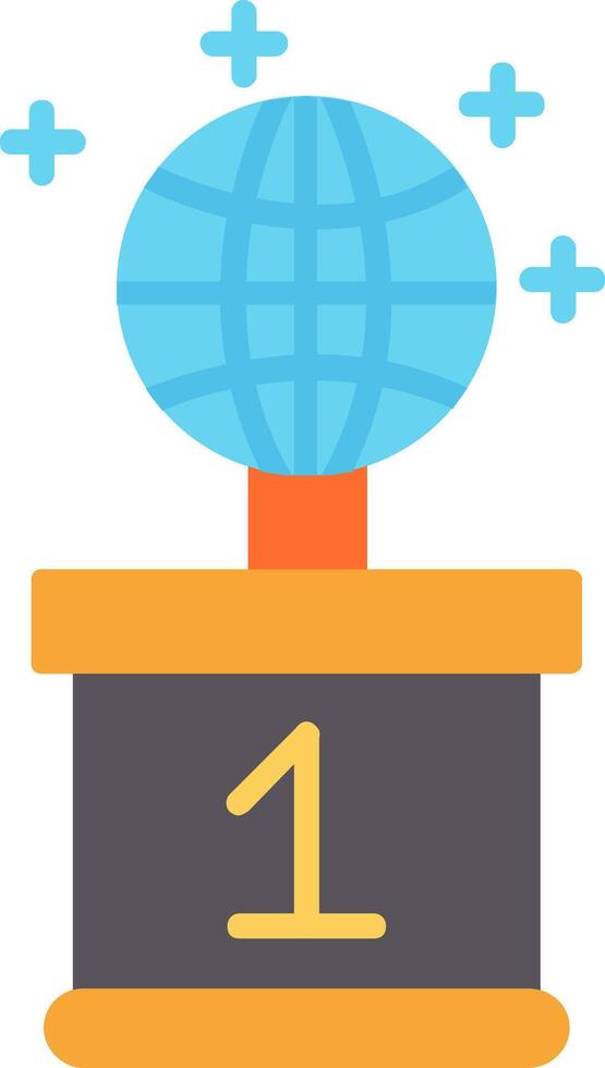 World Flat Icon vector
