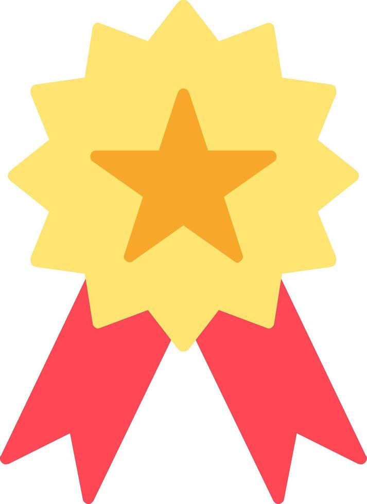 Ribbon Flat Icon vector