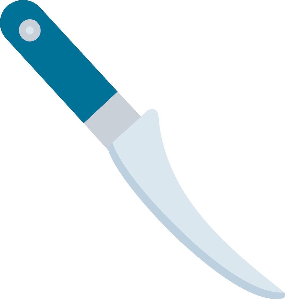 Boning Knife Flat Icon vector