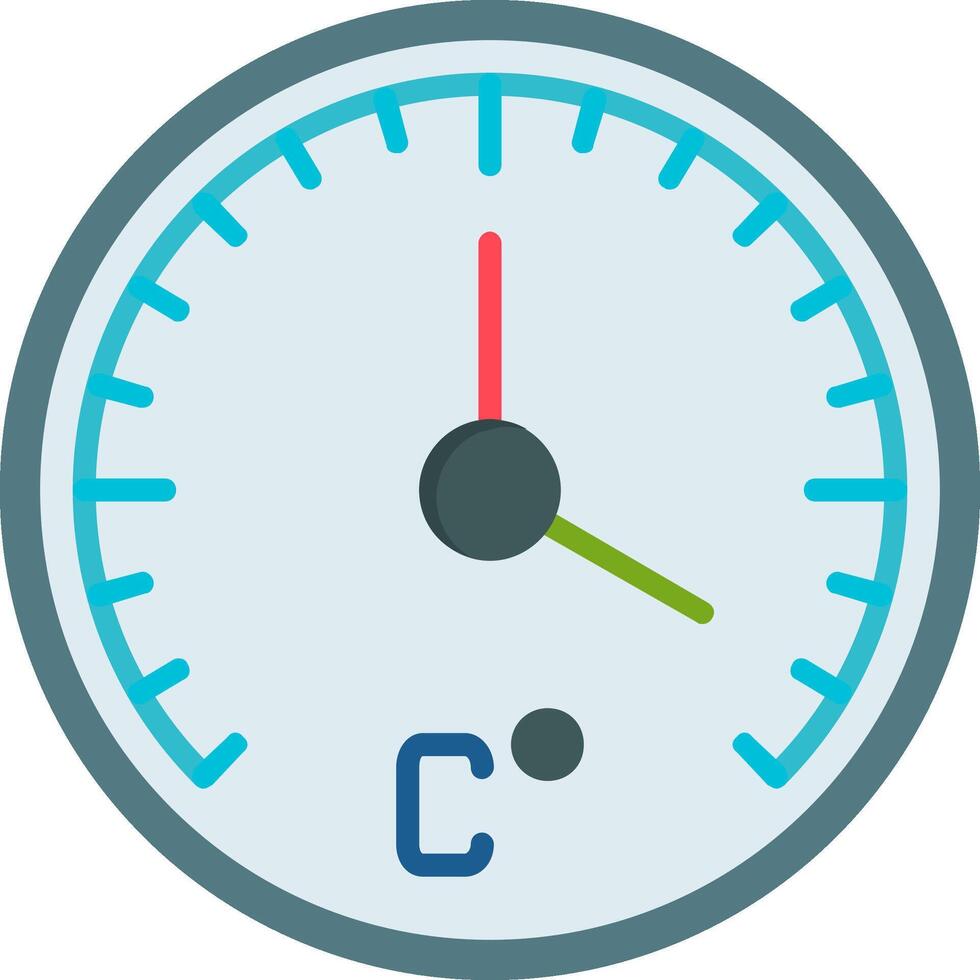 Thermometer Flat Icon vector