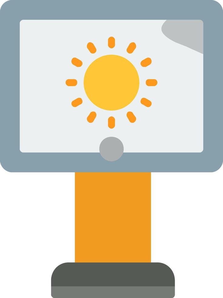 Thermal Imaging Flat Icon vector