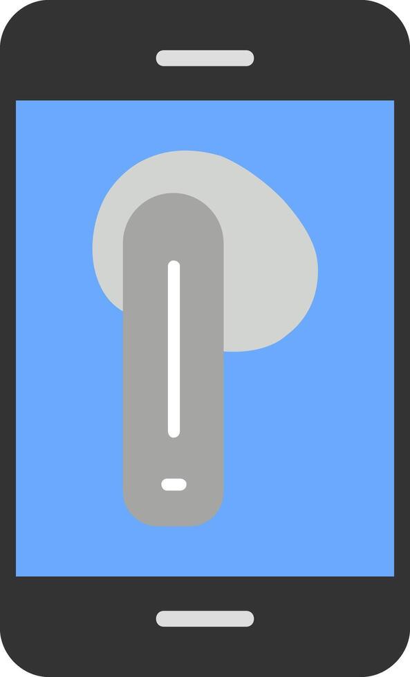 Mobile Phone Flat Icon vector