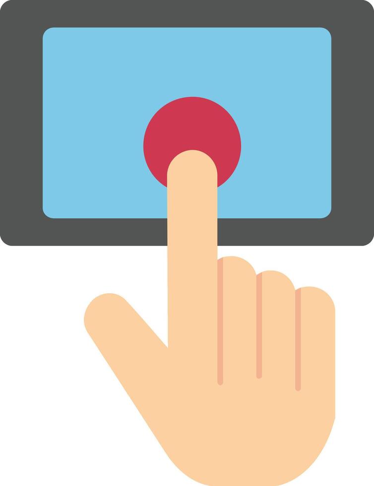 Tablet Flat Icon vector