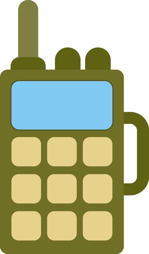 Walkie Talkie Flat Icon vector