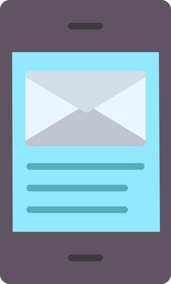 Email Flat Icon vector